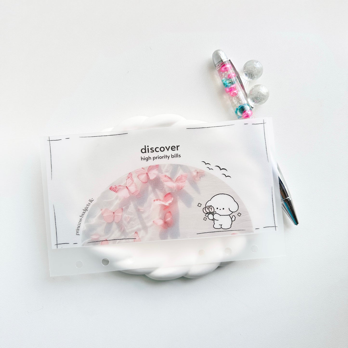 Pink Cash Envelope | mochi.pup collection