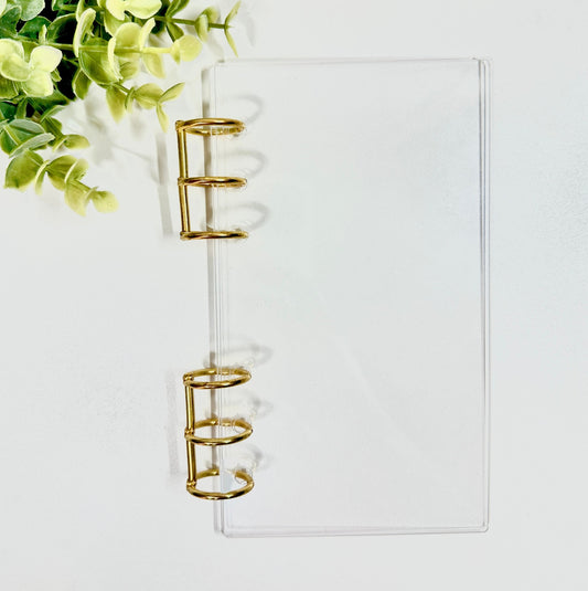 NEW Clear A6 Binder | Hard Cover