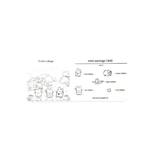 MINI SAVINGS CHALLENGE | VOL. SIX