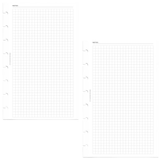 GRAPHED NOTES | HALF LETTER INSERTS