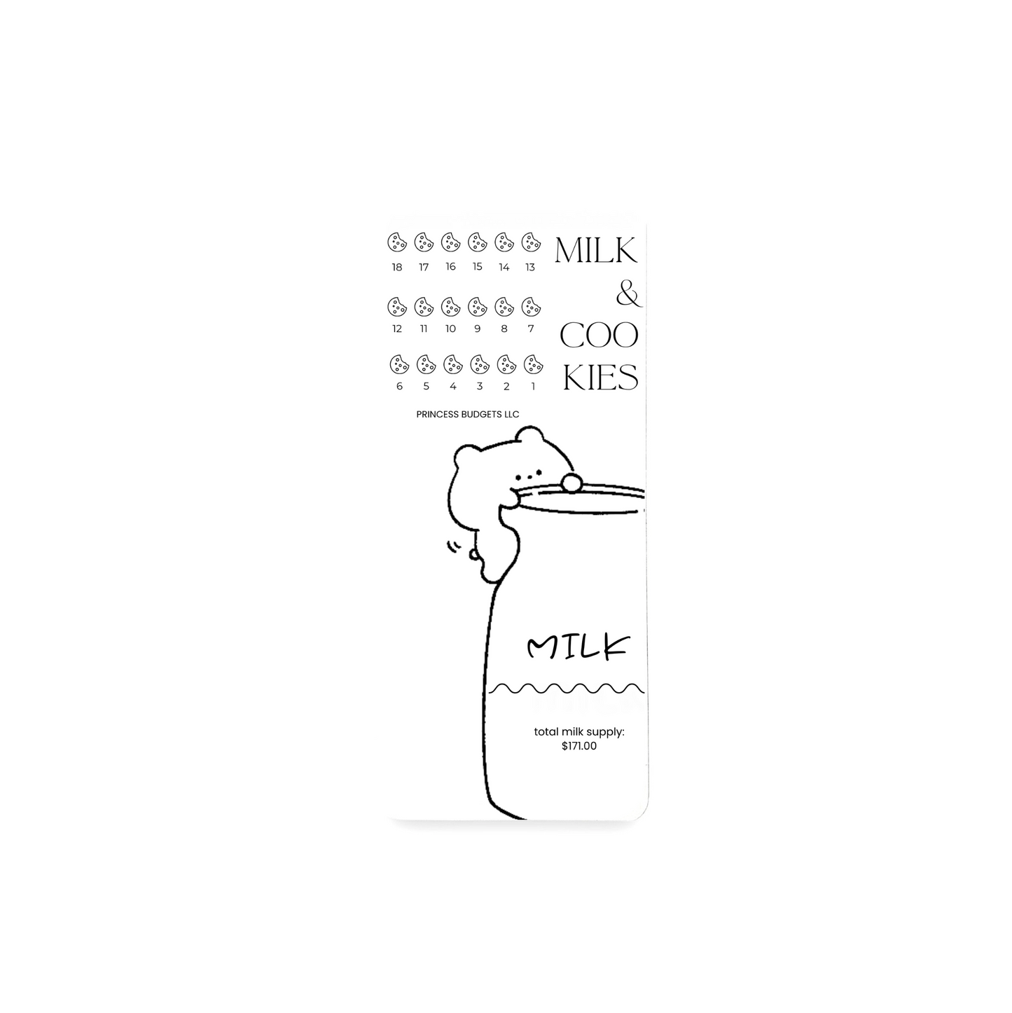 MILK AND COOKIES SAVINGS CHALLENGE