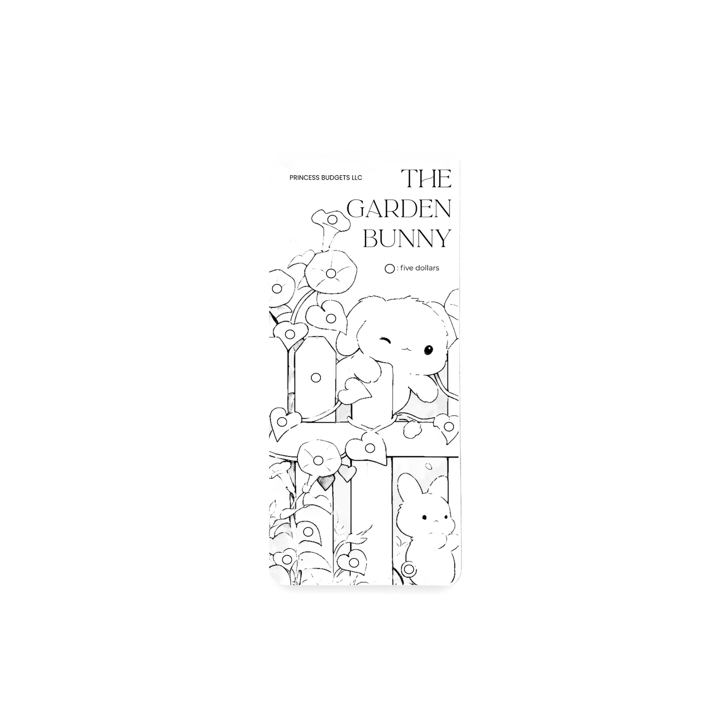 THE GARDEN BUNNY SAVINGS CHALLENGE