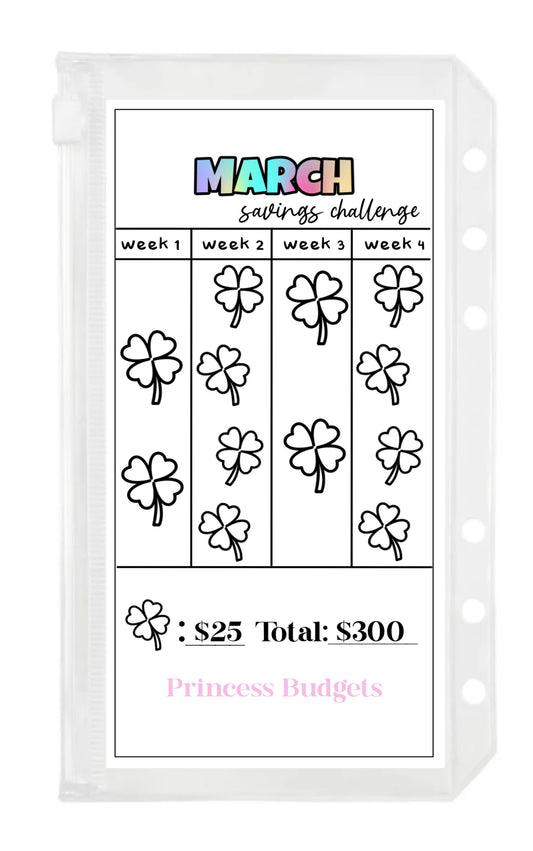 March Savings Challenge