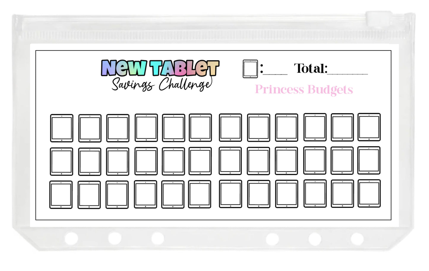 New Tablet Savings Challenge