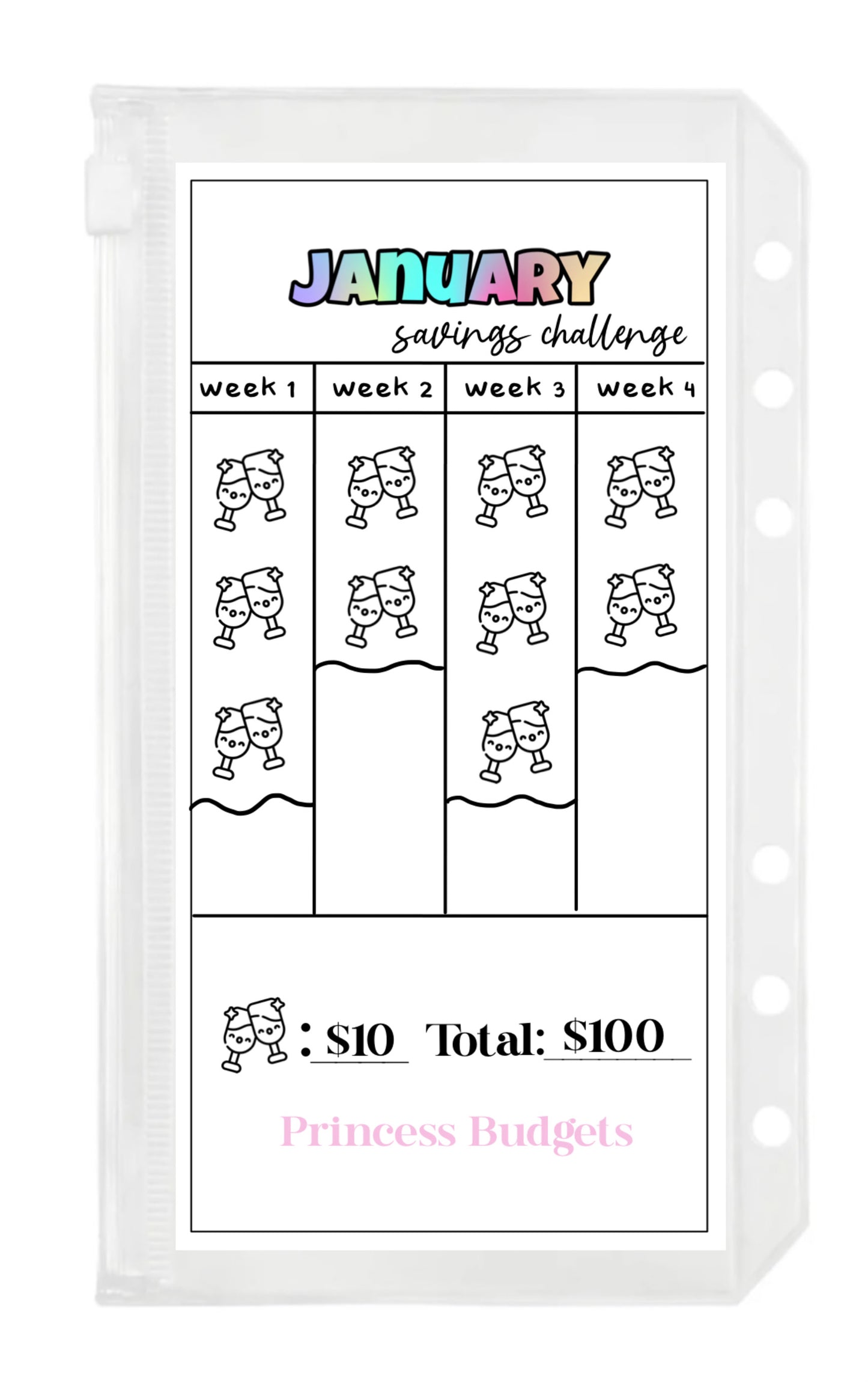 January Savings Challenge
