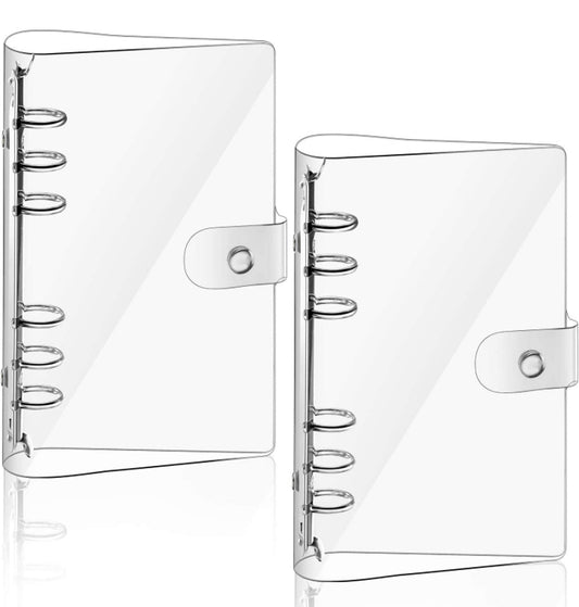 A6/A5 Transparent Colorful Binders